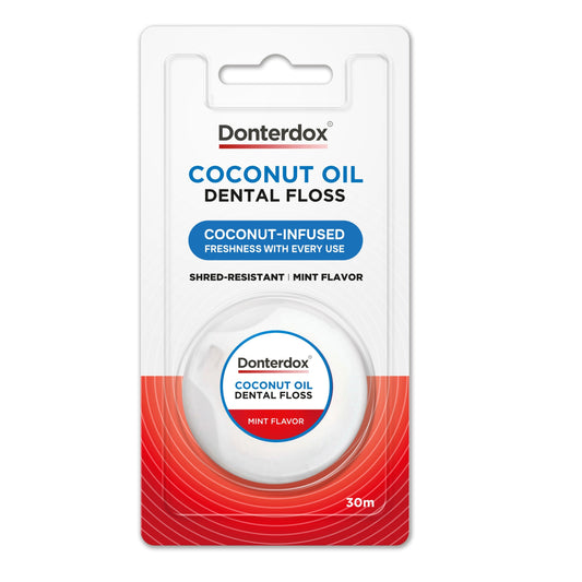Coconut Oil Dental Floss - ไหมขัดฟันเคลือบน้ำมันมะพร้าว รสมิ้นท์