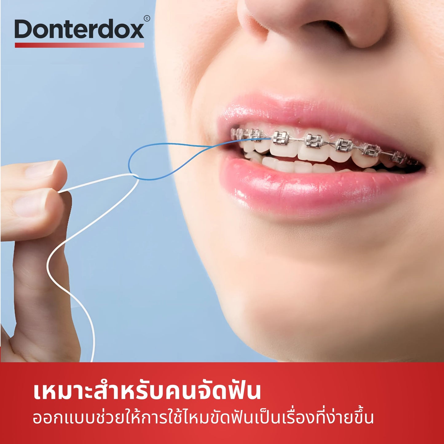 Complete Floss Kit - ชุดห่วงนำไหมขัดฟันและไหมขัดฟัน