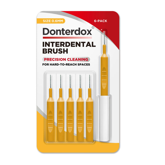 Interdental Brush - แปรงซอกฟัน 0.6 มม. รุ่น I-Shaped