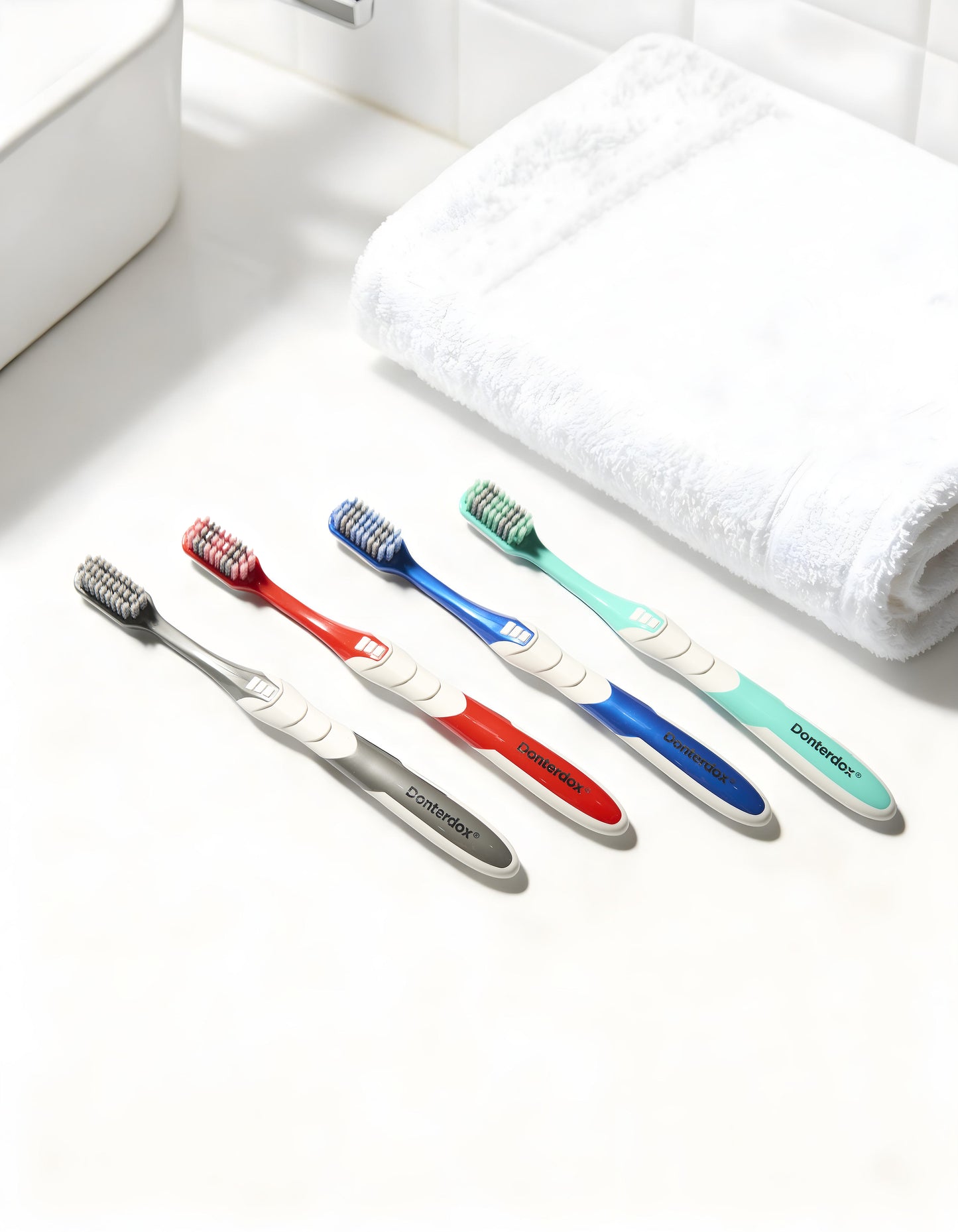 SpiralSoft Toothbrush - แปรงสีฟันขนเกลียวนุ่มพิเศษ แพ็ค 4 ด้าม