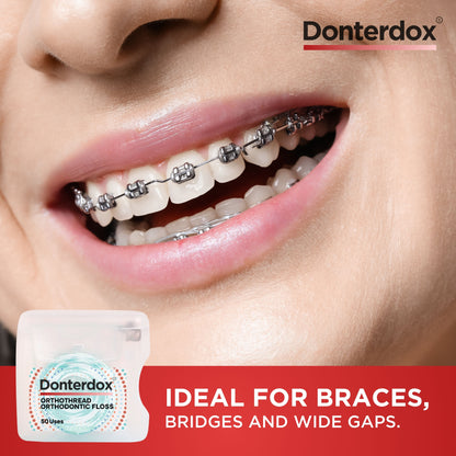 OrthoThread - ไหมขัดฟันปลายแข็งสำหรับคนจัดฟัน