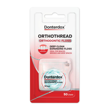 OrthoThread - ไหมขัดฟันปลายแข็งสำหรับคนจัดฟัน