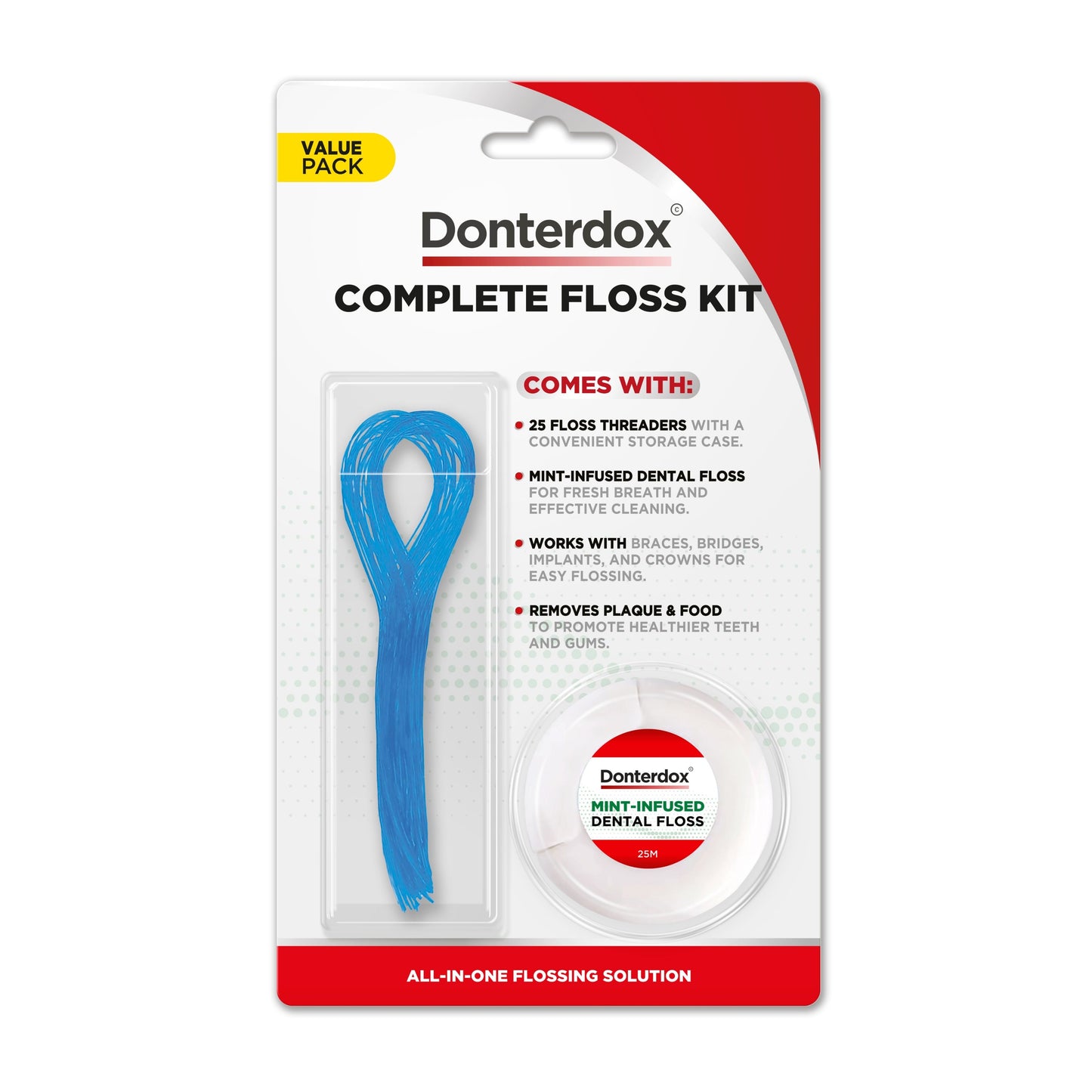 Complete Floss Kit - ชุดห่วงนำไหมขัดฟันและไหมขัดฟัน