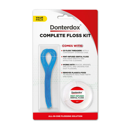 Complete Floss Kit - ชุดห่วงนำไหมขัดฟันและไหมขัดฟัน