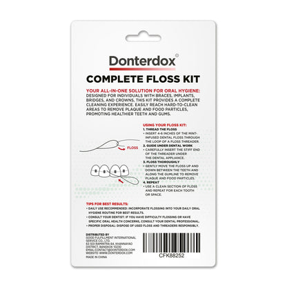 Complete Floss Kit - ชุดห่วงนำไหมขัดฟันและไหมขัดฟัน